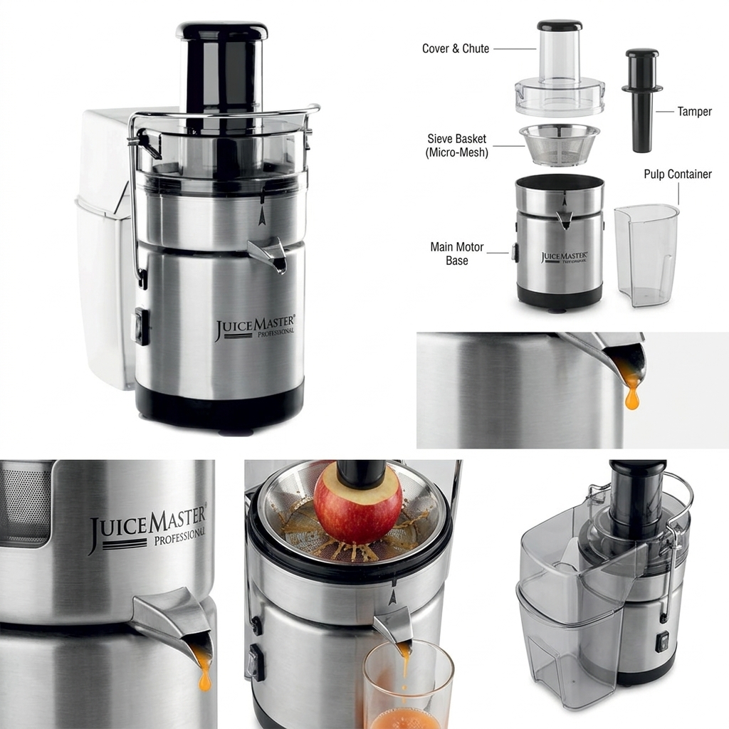 Máy Ép Trái Cây Công Nghiệp Juice Master 42.6 - Ảnh 3