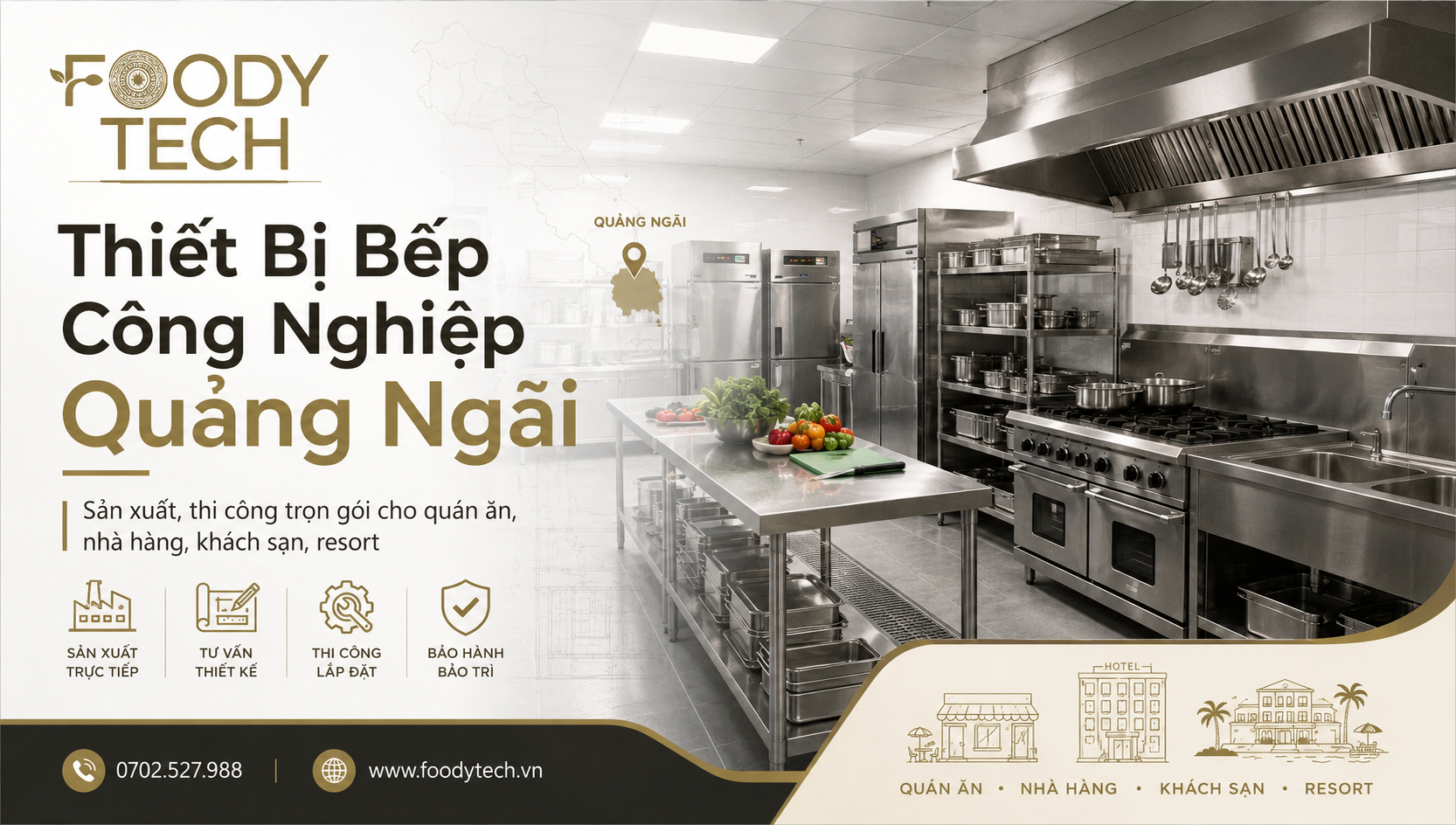 Thiết bị bếp công nghiệp